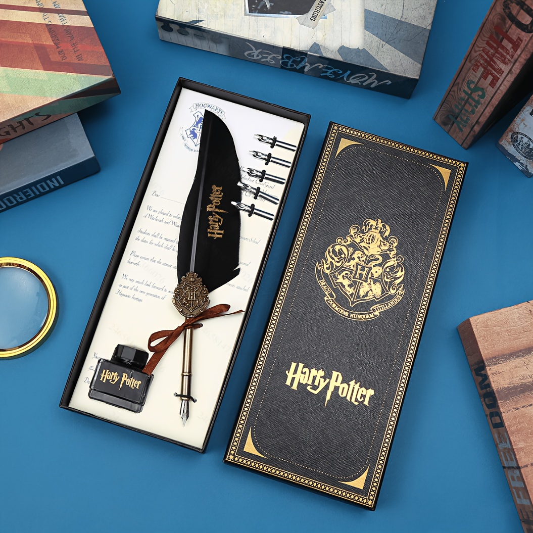 Ensemble Stylos Plume Harry Potter – Kit Écriture Magique