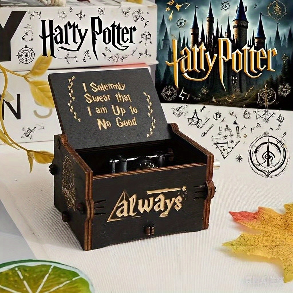 Boîte à Musique Harry Potter Hedwig – Coffret Musical Magique Vintage