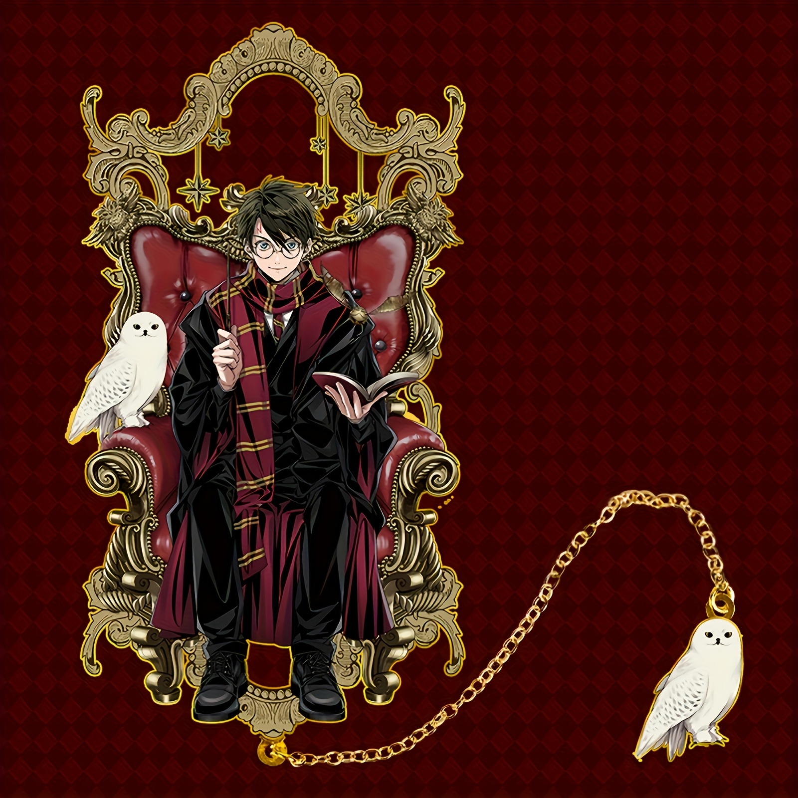 Marque-Pages Métalliques Harry Potter – Signets Premium Collection Sorcier