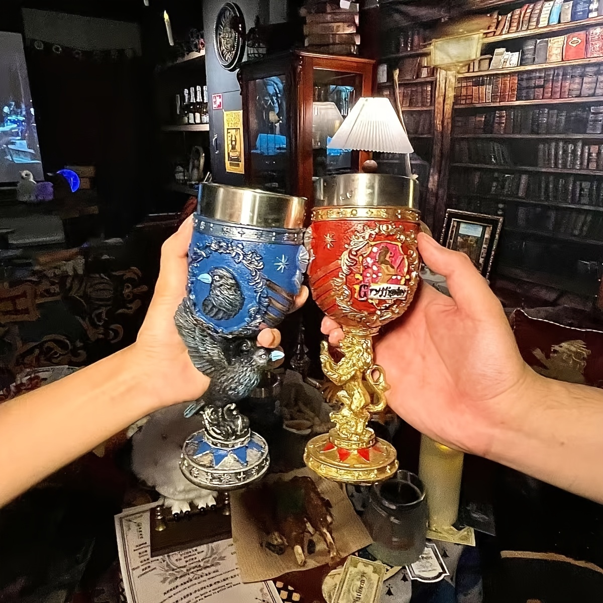 Gobelet Harry Potter Inox – Coupe Médiévale Maisons Poudlard – Image 4