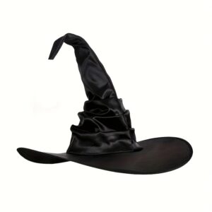 Chapeau de Sorcière Plissé pour Femme