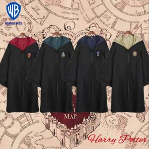 Cape de Sorcier Harry Potter – Robe Hogwarts Cosplay