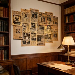 Lot de 8 Affiches Harry Potter