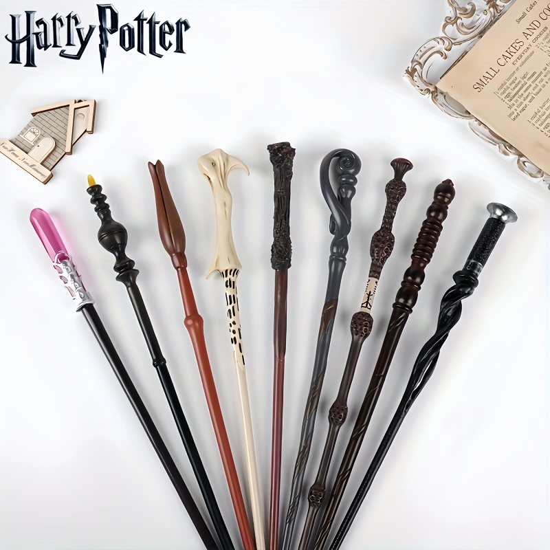Baguette Magique Harry Potter Résine – Taille Réelle avec Noyau Métallique | Réplique Fidèle